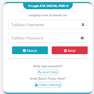 Register PGRI Lembata - Persatuan Guru Republik Indonesia Cabang Kabupaten Lembata